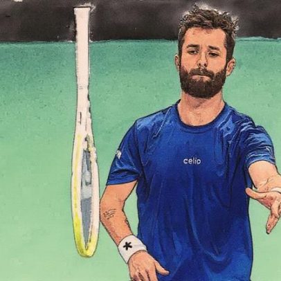 Polêmico francês erra jogada fácil na Davis Cup