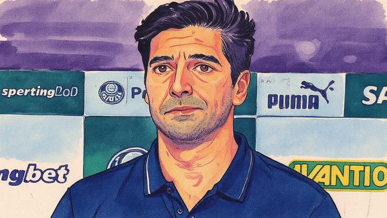 Abel Ferreira, técnico do Palmeiras (Foto: Léo Barrilari/GazetaPress)