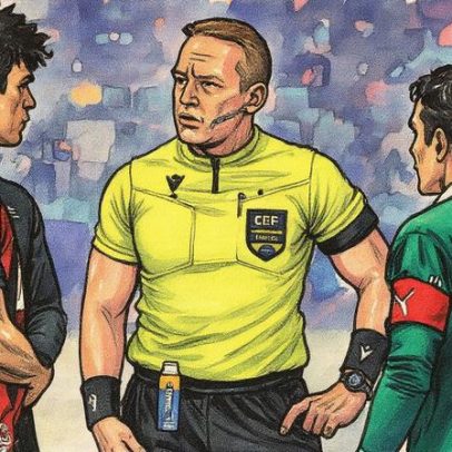 Torcedores protestam contra arbitragem em Palmeiras x Vitória após erro grave