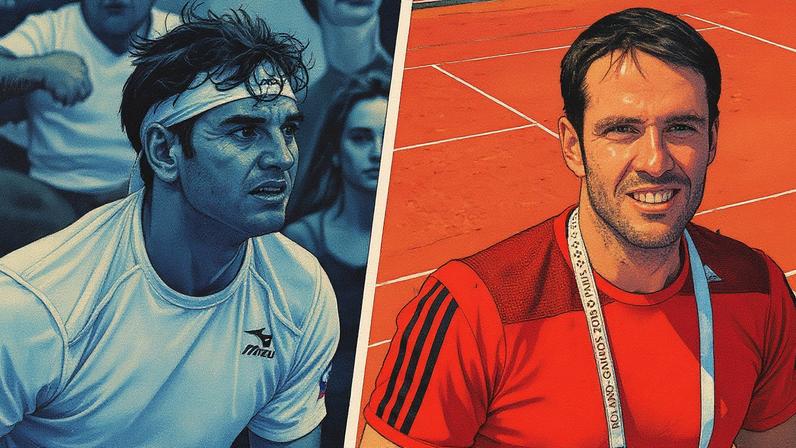 Malek Jaziri e David Marrero (Fotos: Wikimedia Commons)