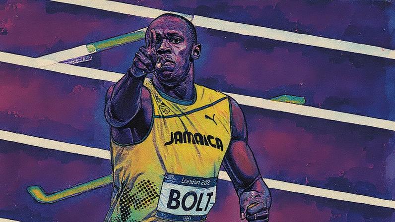 Bolt virou lenda no atletismo (Foto: Gabriel Bouys/AFP)