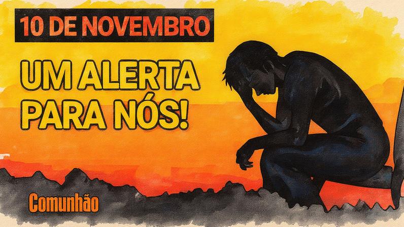 Devocional traz alerta para todos nós