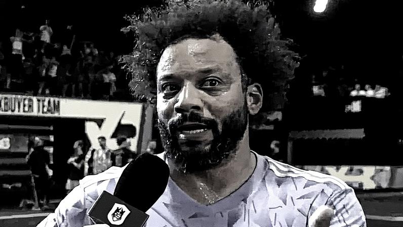 Marcelo disparou contra a arbitragem da Kings League (Foto: Reprodução)