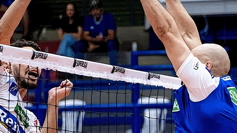 Sada Cruzeiro perdeu para o Vôlei Renata em duelo pela parte de cima da tabela da Superliga (Foto: Agência i7)