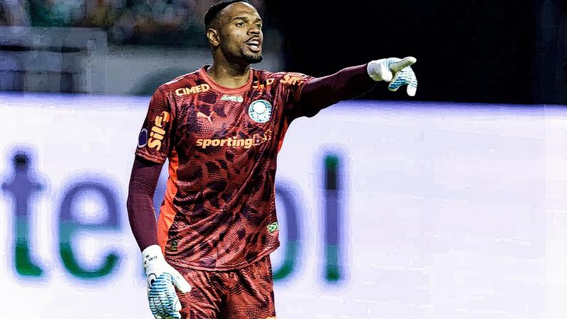 Carlos Miguel, goleiro do Palmeiras (Foto: Vilmar Bannach/Ekobanpress/Gazeta Press)