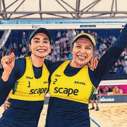 Carol e Rebecca avançam às oitavas do Mundial de Vôlei de Praia após ataque letal