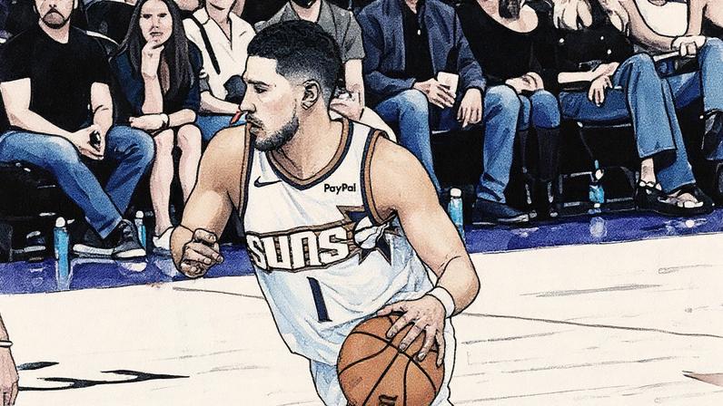 Devin Booker Suns Clippers