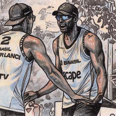 Evandro e Arthur avançam às quartas do mundial de vôlei de praia