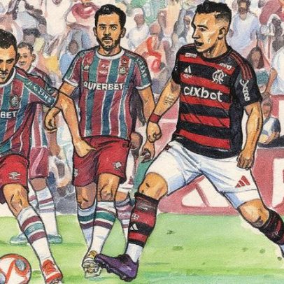 Inteligência artificial define placar de Fluminense x Flamengo