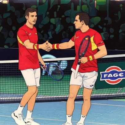 Dupla espanhola vira sobre tchecos e garante vaga na Copa Davis
