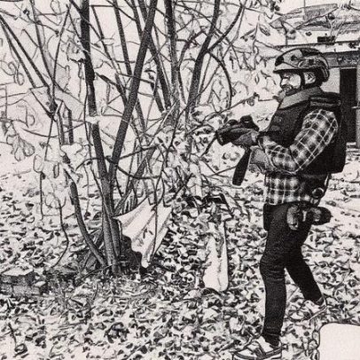 Repórteres intensificam cautelas diante do aumento de ataques na Ucrânia