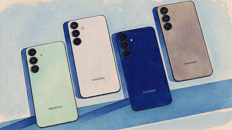 Linha Galaxy S25, da Samsung, foi lançada em janeiro deste ano