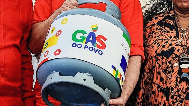 Decreto publicado em outubro institui política de gratuidade e retirada direta em pontos de revenda de gás doméstico. Foto: Ricardo Stuckert/PR