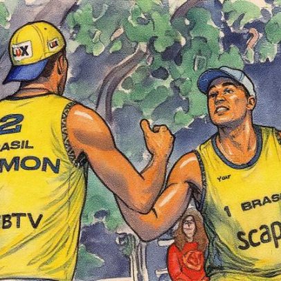 Brasileiros desafiam dupla quase invencível no Mundial de Vôlei de Praia
