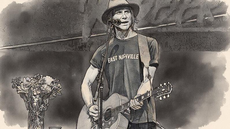 Todd Snider performing in 2022. The Nashville songwriter was arrested this week in Salt Lake City.