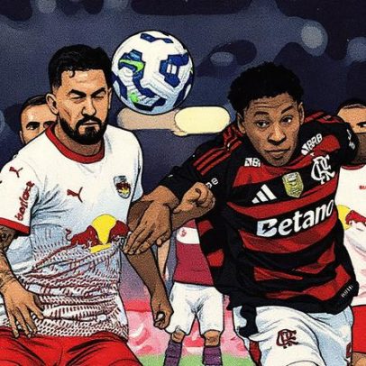 Torcedores cobram cartão vermelho em Flamengo x Bragantino