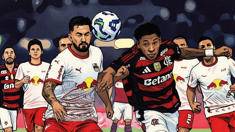 Gonzalo Plata em ação durante Flamengo x RB Bragantino (Foto: Zimel Press/Zimel Press/ Gazeta Press)