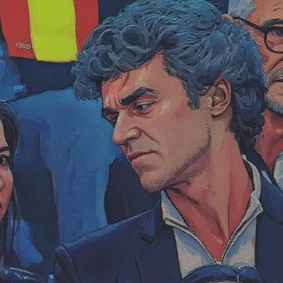 Guga marca presença na final ao lado de Sinner e Alcaraz