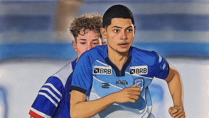 Henrique Bueno é o destaque do Capital no Candangão sub-17 (Foto: Divulgação)