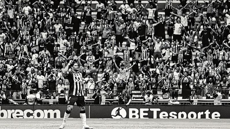 Hulk marca e Atlético vence o Bahia (Foto: Pedro Souza / Atlético)