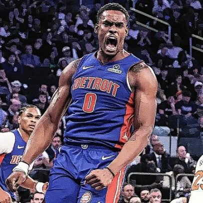 Duren, destaque dos Pistons, entra para a história da liga de basquete