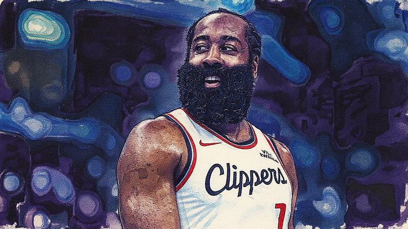 James Harden Clippers Hornets