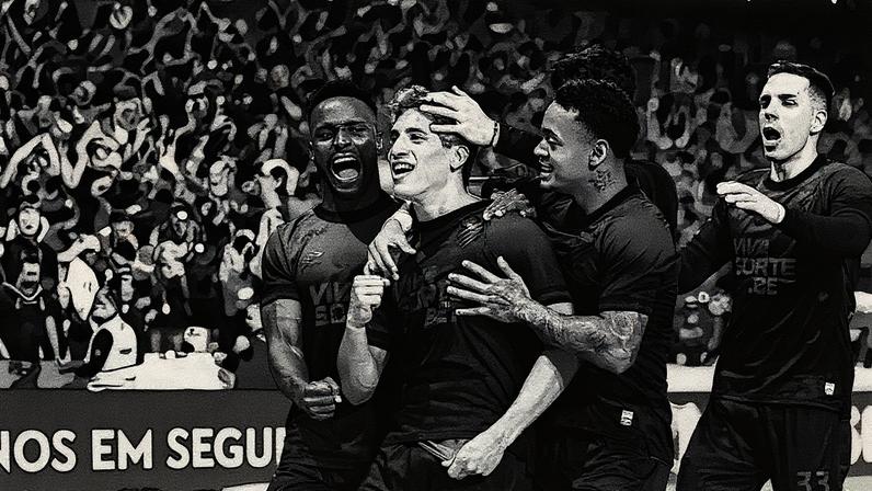 João Cruz, do Athletico, marcou pelo segundo jogo seguido. Foto: Geraldo Bubniak/GazetaPress