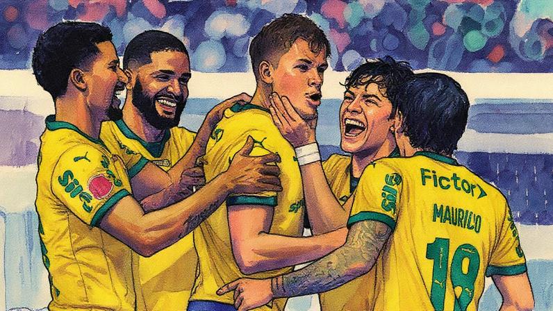 (Foto: Cesar Greco/Palmeiras/by Canon)