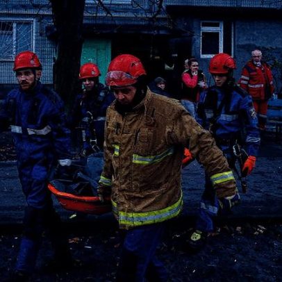 Ofensiva com drones e mísseis russos deixa ao menos quatro em Kiev