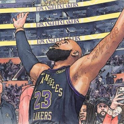 Lakers vencem Jazz em noite histórica para LeBron James