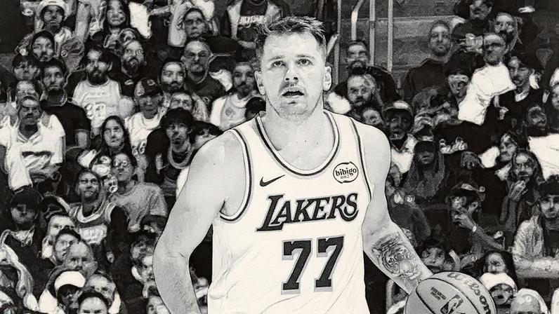 Luka Doncic Lakers Heat