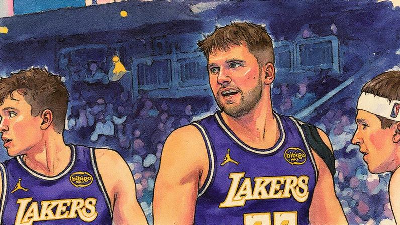 Luka Doncic Lakers Bucks