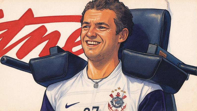 Marcelo Mattos foi o nome da vitória do Corinthians sobre o Cruzeiro no Mineirão, em 2007. (Daniel Augusto Jr./Ag. Corinthians)