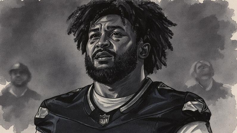 Marshawn Kneeland do Dallas Cowboys pela NFL (Foto: Reprodução/Instagram: @m_kneeland99)