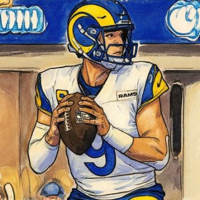 Rams dominam adversário com show de Stafford