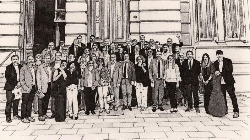 Pela primeira vez, líderes evangélicos de todo o país participaram de uma cerimônia de oração dentro da sede do governo nacional. Foto: Reprodução X