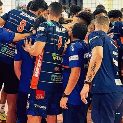 Monte Carmelo vence a primeira partida na Superliga Masculina de Vôlei