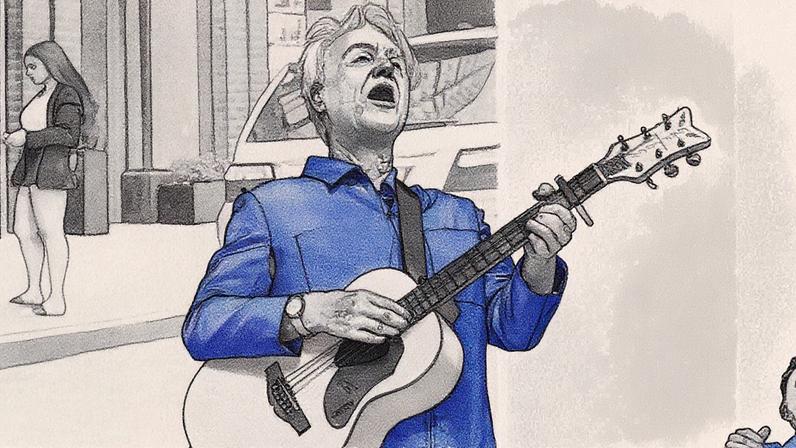 David Byrne; Griffin Lotz for Rolling Stone