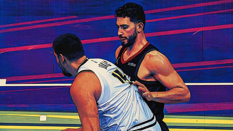 Nikola Jokic Nuggets Rockets