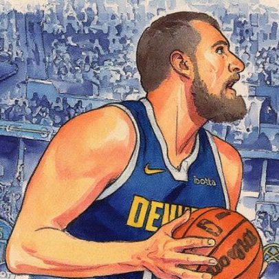 Jokic joga como Wilt Chamberlain, afirma jornalista