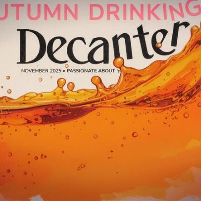 Revista Decanter de novembro de 2025 mostra o que há dentro