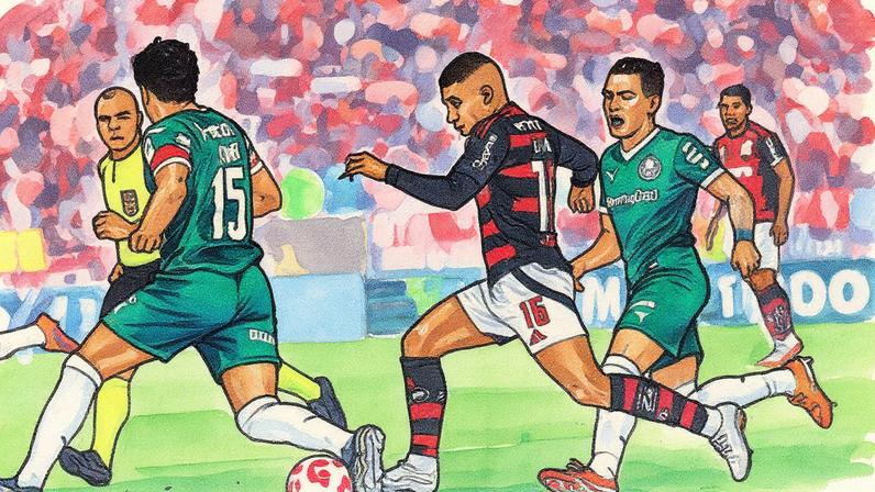 Palmeiras e Flamengo disputam títulos da Libertadores e do Brasileirão (Foto: Gilvan de Souza/Flamengo)