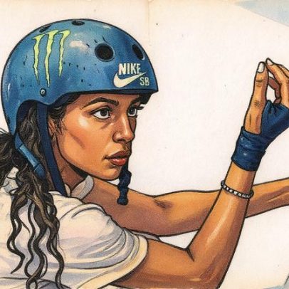 Rayssa Leal se assusta em entrevista após conquista no STU Rio