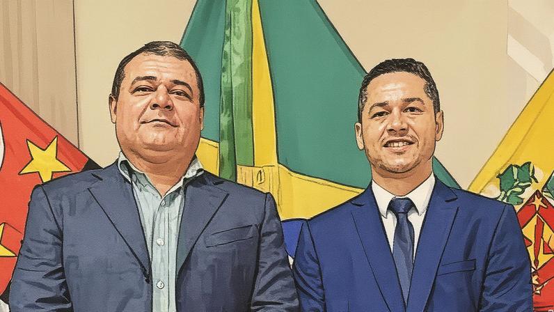 Wilson Marques Leopoldo e Rafael Alves dos Dantos. Foto: Divulgação/Prefeitura de Brejo Alegre
