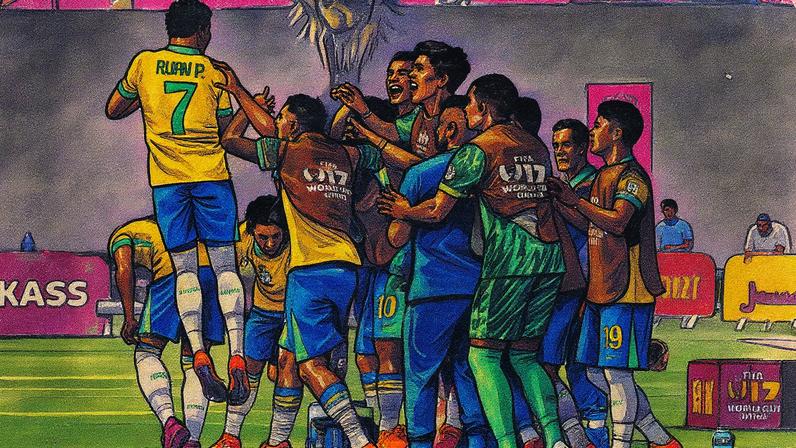 Seleção enfrenta a Indonésia (Foto: Nelson Terme / CBF)