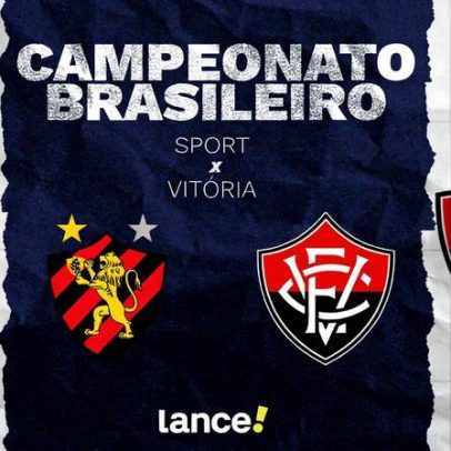Sport x Vitória pelo Brasileirão: onde assistir, horário e escalações