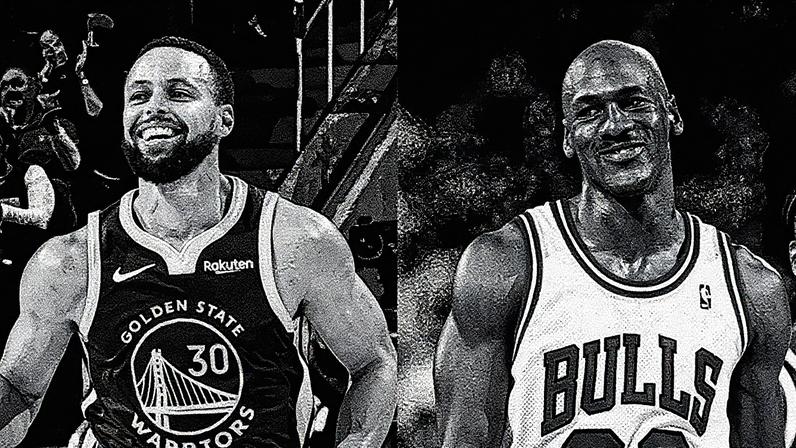 Michael Jordan Stephen Curry
