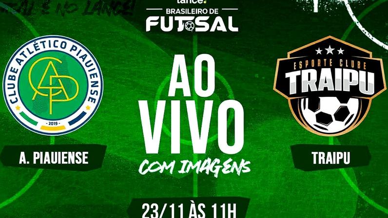 Final do Brasileirão de Futsal 2025 reúne Atlético Piauiense e Traipu