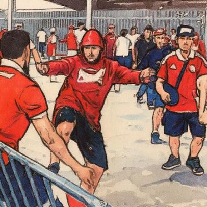 Torcedores do Internacional se envolvem em briga após duelo com o Atlético