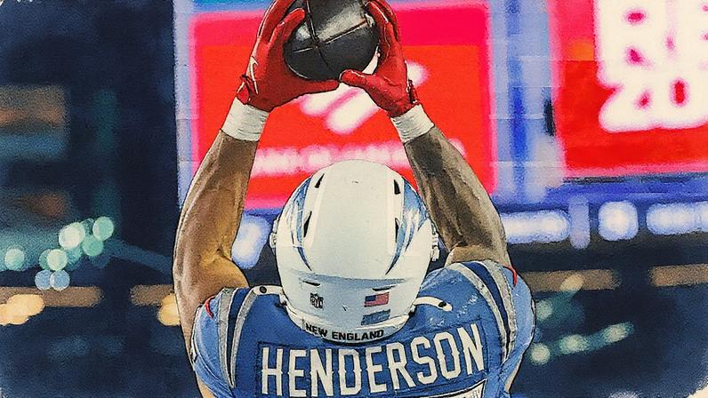 TreVeyon Henderson Patriots NFL